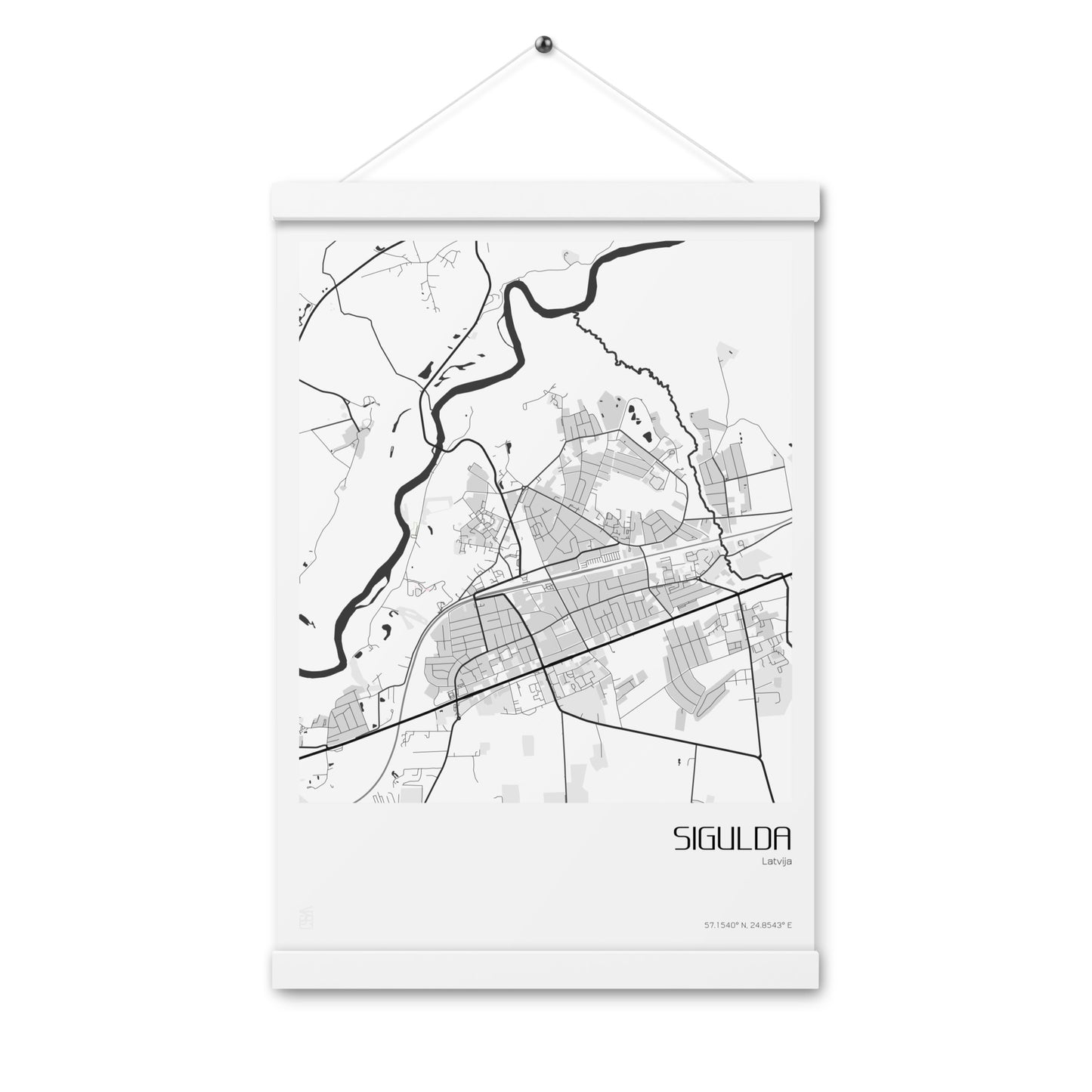Iekaramais plakāts - SIGULDA