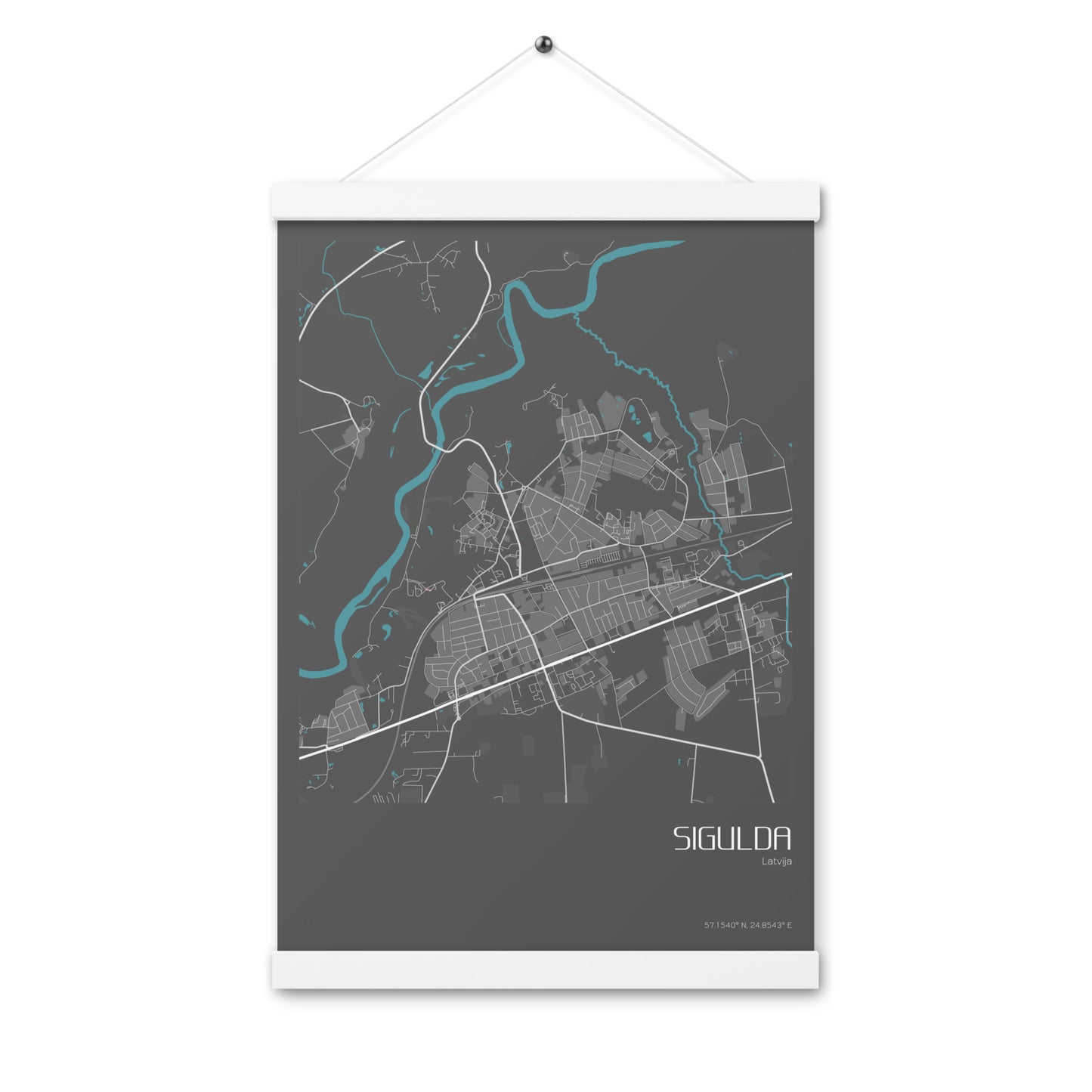 Iekaramais plakāts - SIGULDA