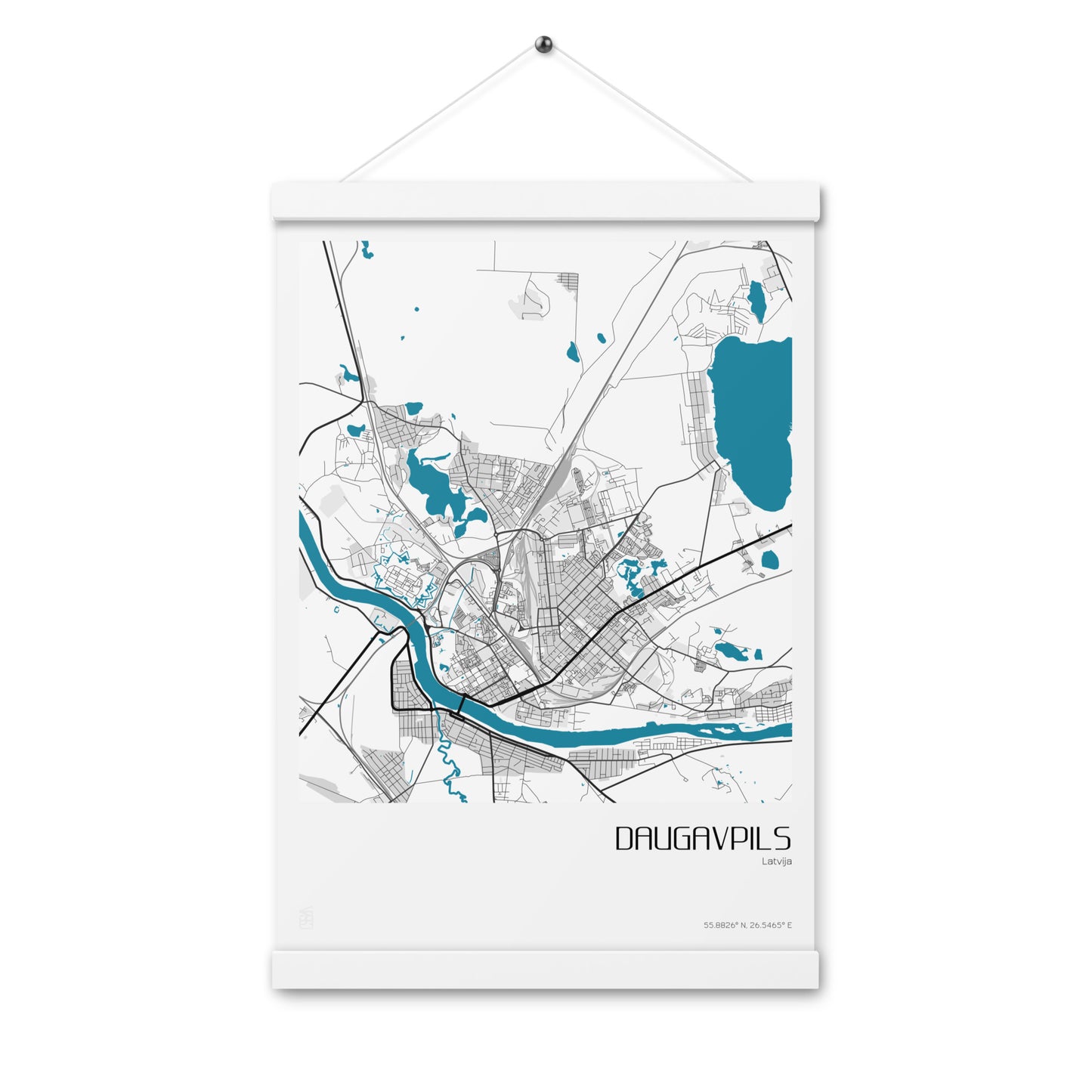 Iekaramais plakāts - DAUGAVPILS