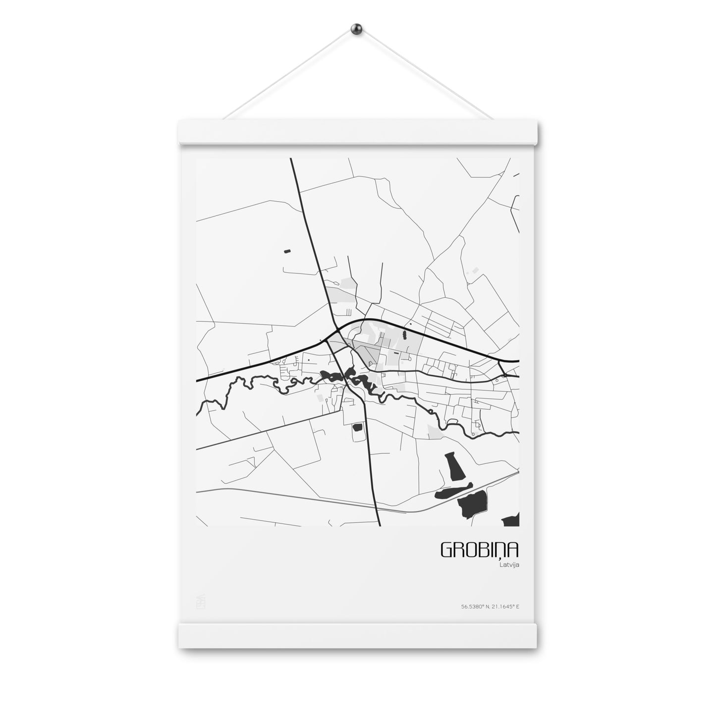 Iekaramais plakāts - GROBIŅA