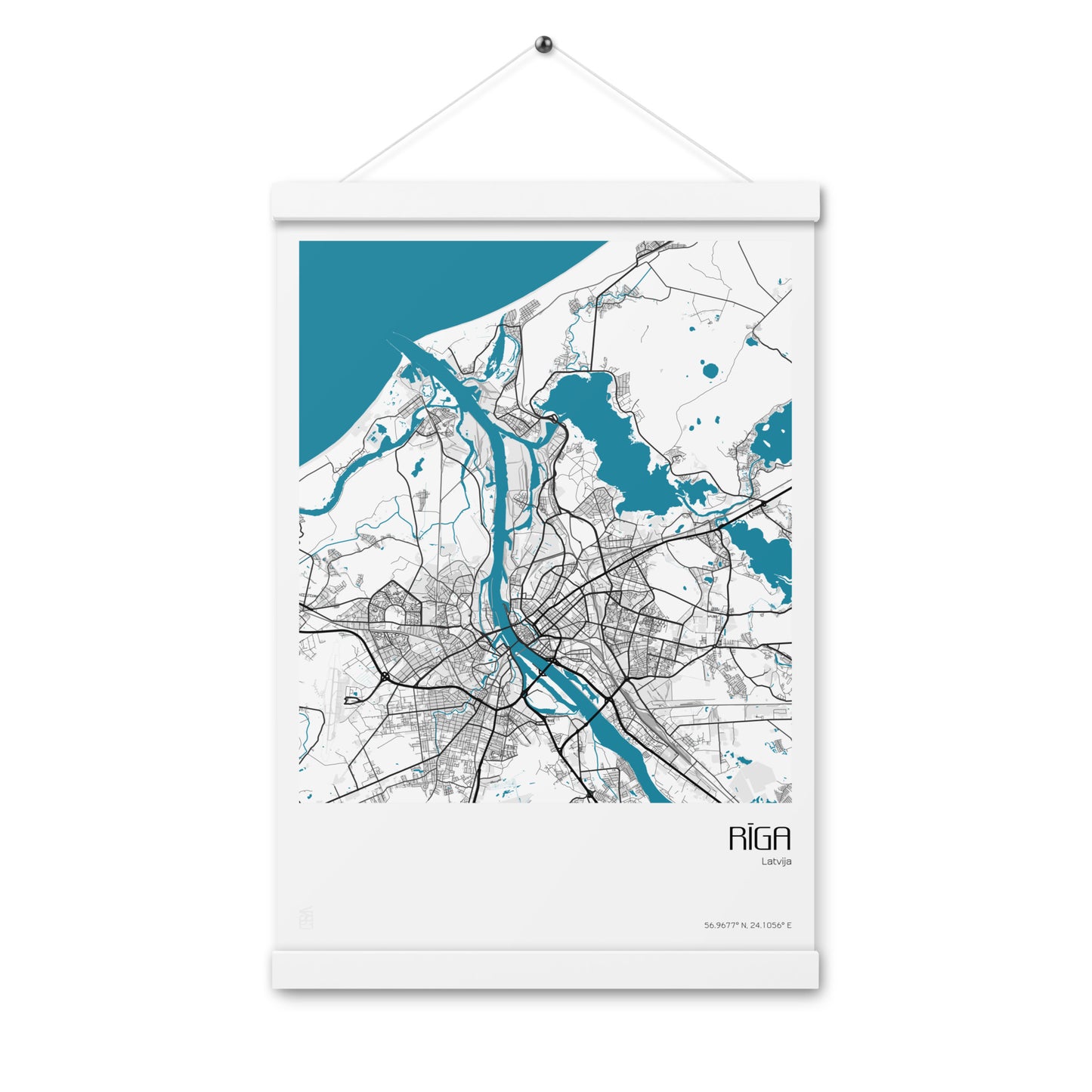 Iekaramais plakāts - RĪGA