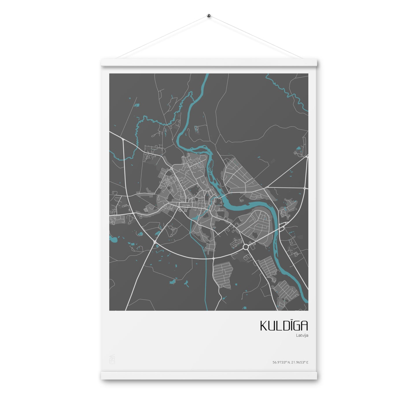 Iekaramais plakāts - KULDĪGA