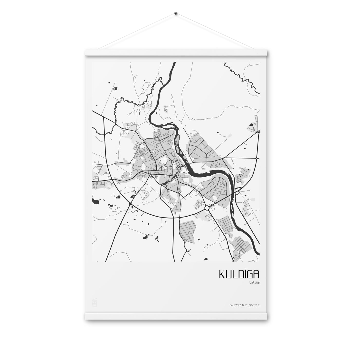 Iekaramais plakāts - KULDĪGA