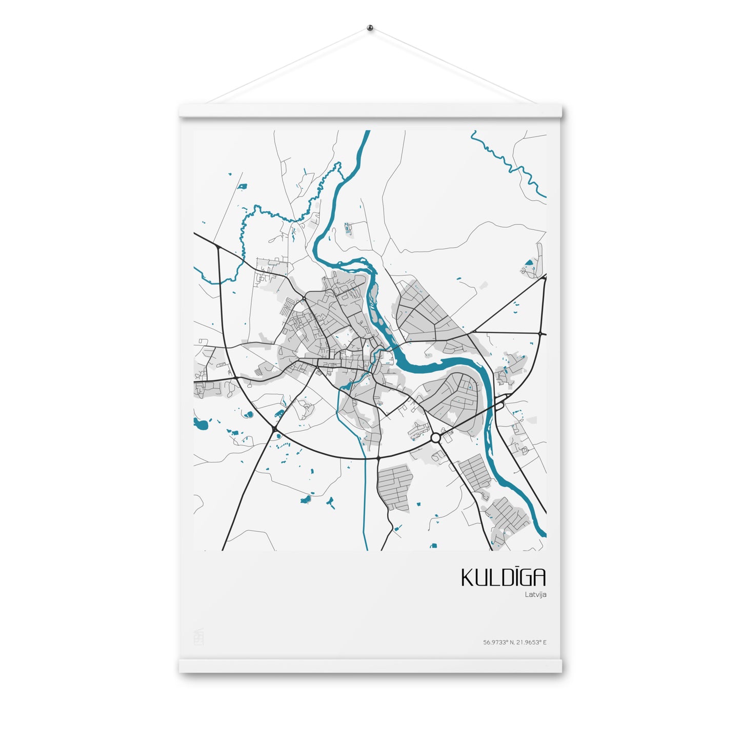 Iekaramais plakāts - KULDĪGA