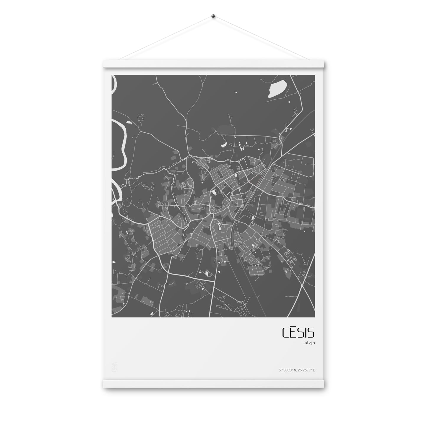 Iekaramais plakāts - CĒSIS