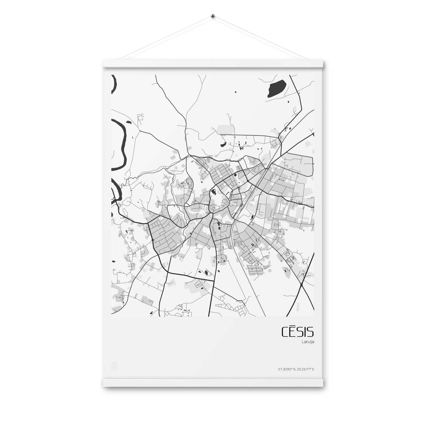 Iekaramais plakāts - CĒSIS