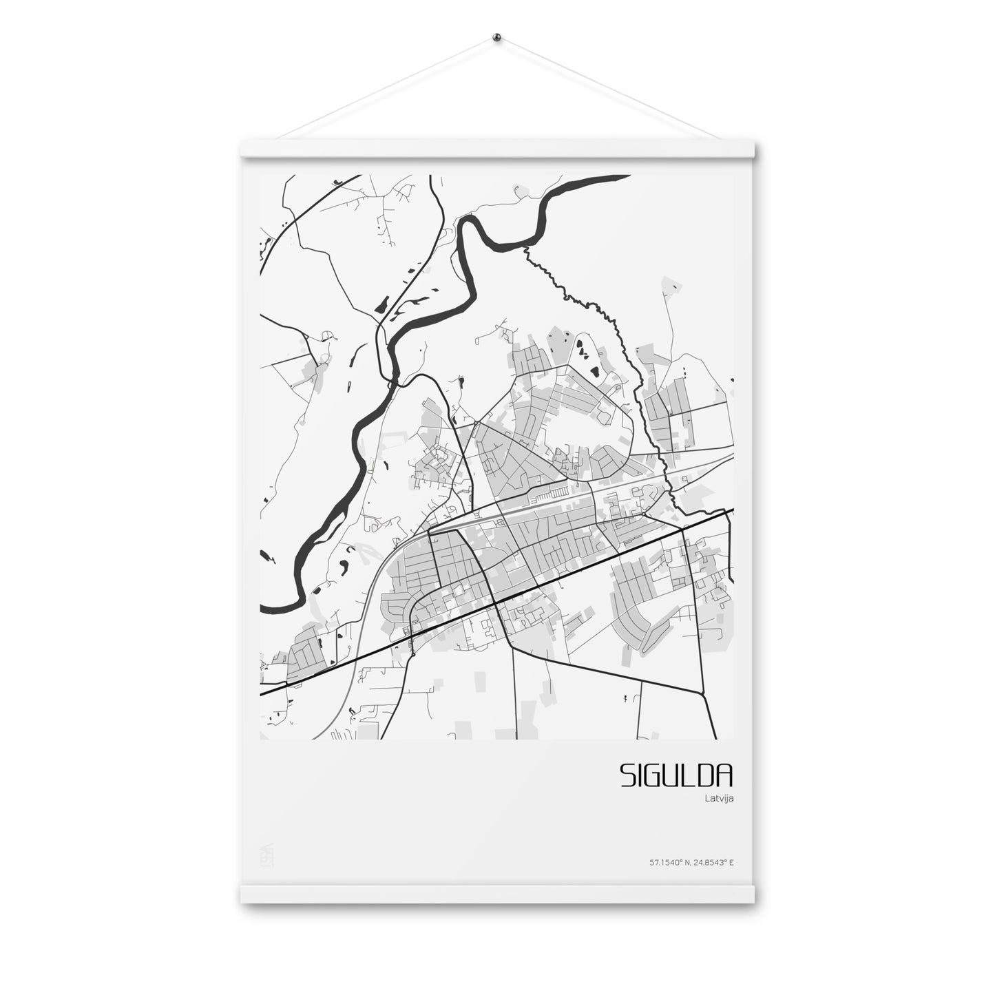 Iekaramais plakāts - SIGULDA