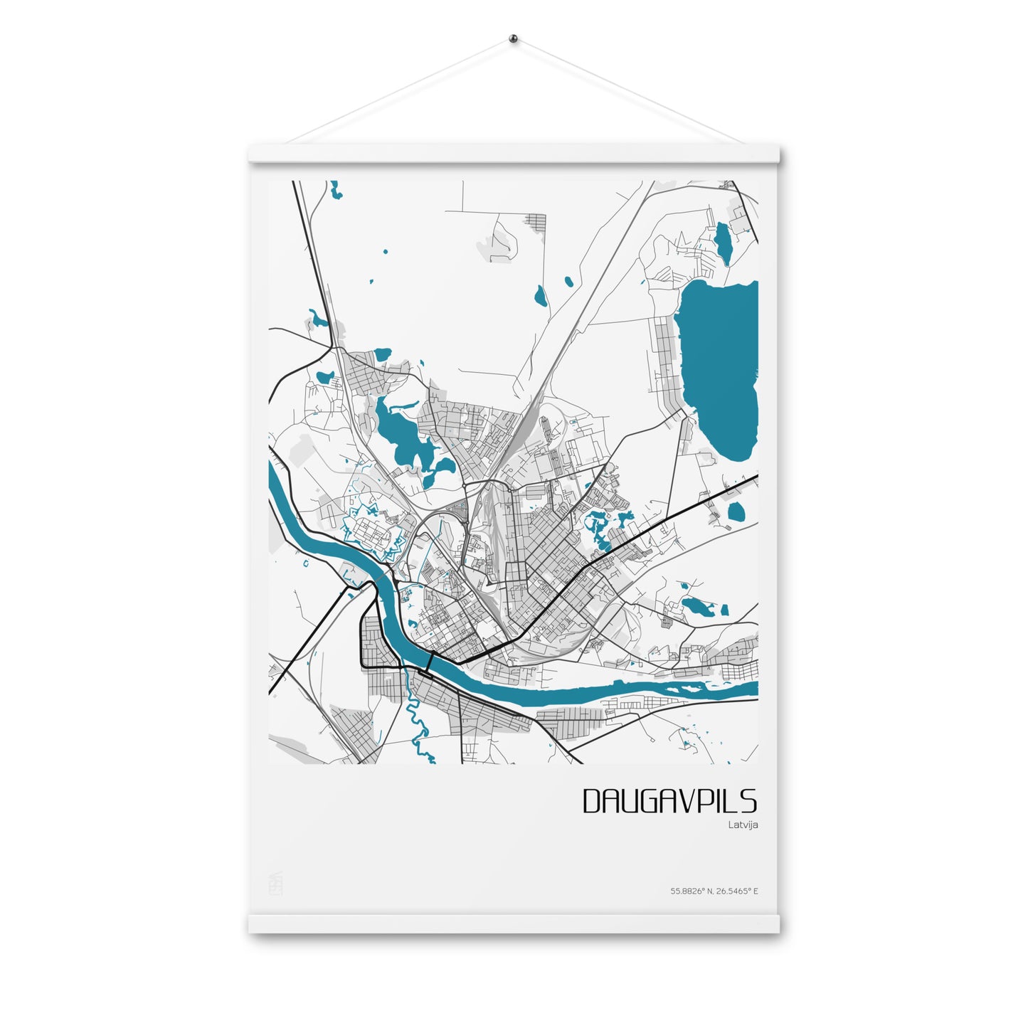 Iekaramais plakāts - DAUGAVPILS