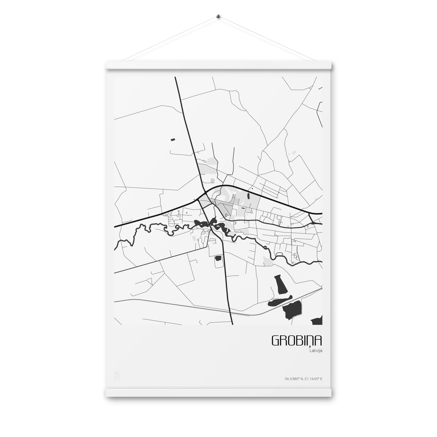 Iekaramais plakāts - GROBIŅA