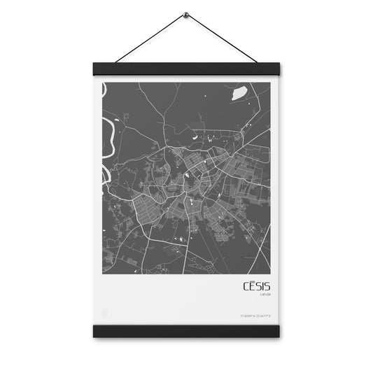 Iekaramais plakāts - CĒSIS