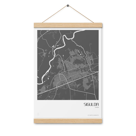 Iekaramais plakāts - SIGULDA